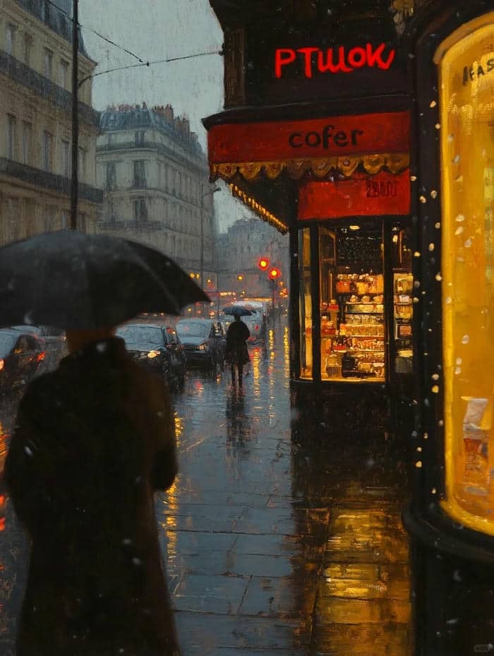 ภาพฝนตก