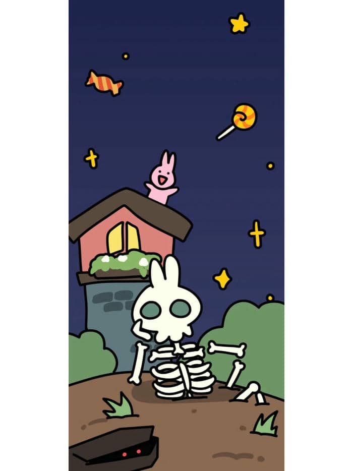 รูปการ์ตูนวันฮาโลวีน