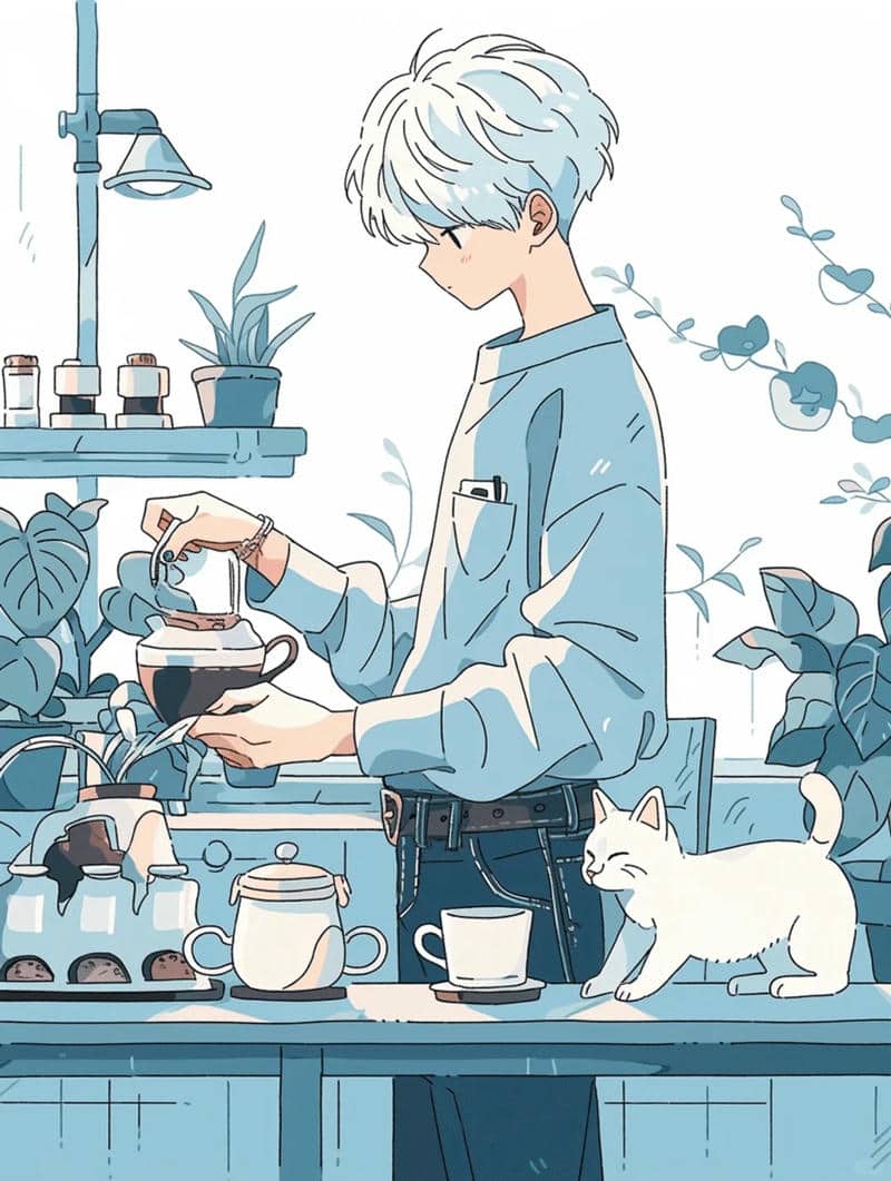 รูปผู้ชายอนิเมะ