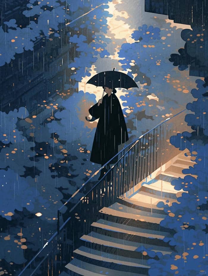 รูปฝนตกเศร้าๆ