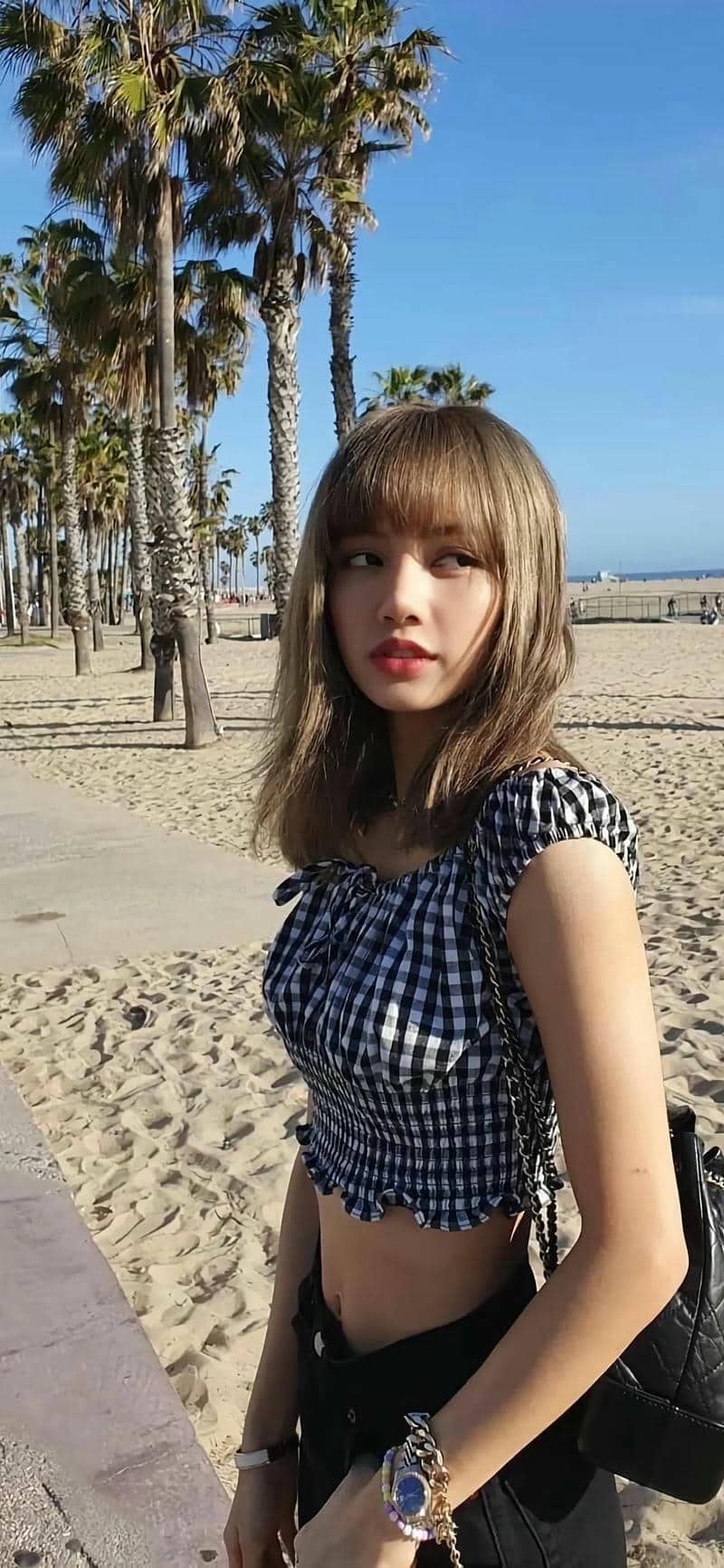 black pink lisa