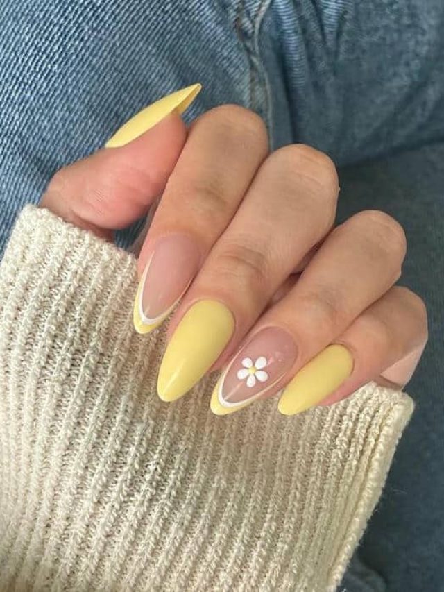 ผิวขาวเหลืองทาเล็บสีอะไรดี