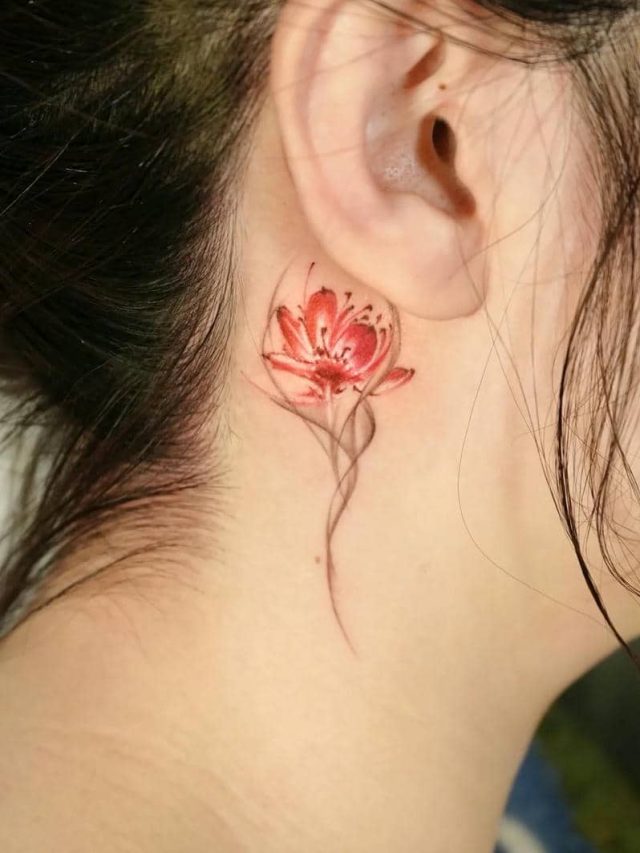 ลายสักหลังใบหู-2