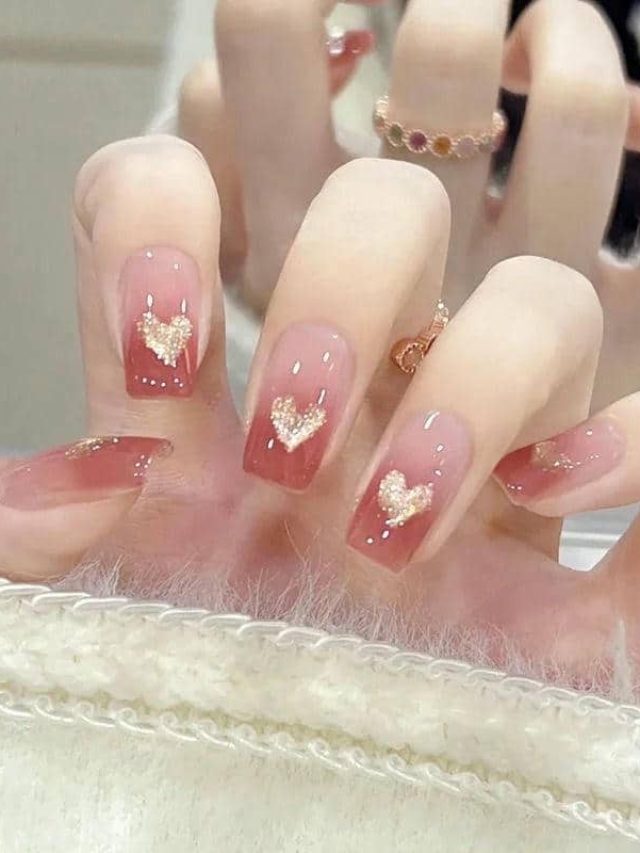 ลายเล็บเจลลูกแก้ว