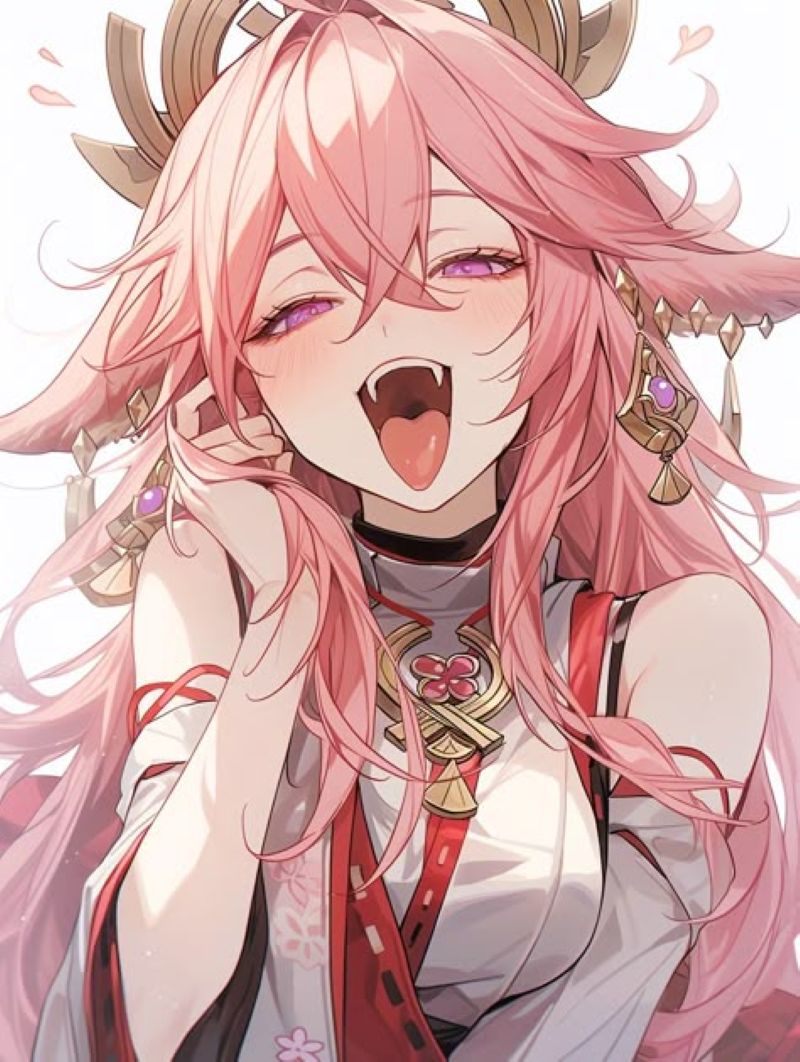 genshin impact yae miko-2