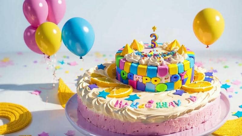 happy birthday เค้กวันเกิดสวยๆ