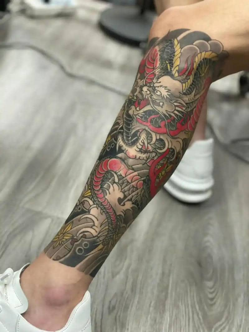 tattoo ลาย สักมังกร