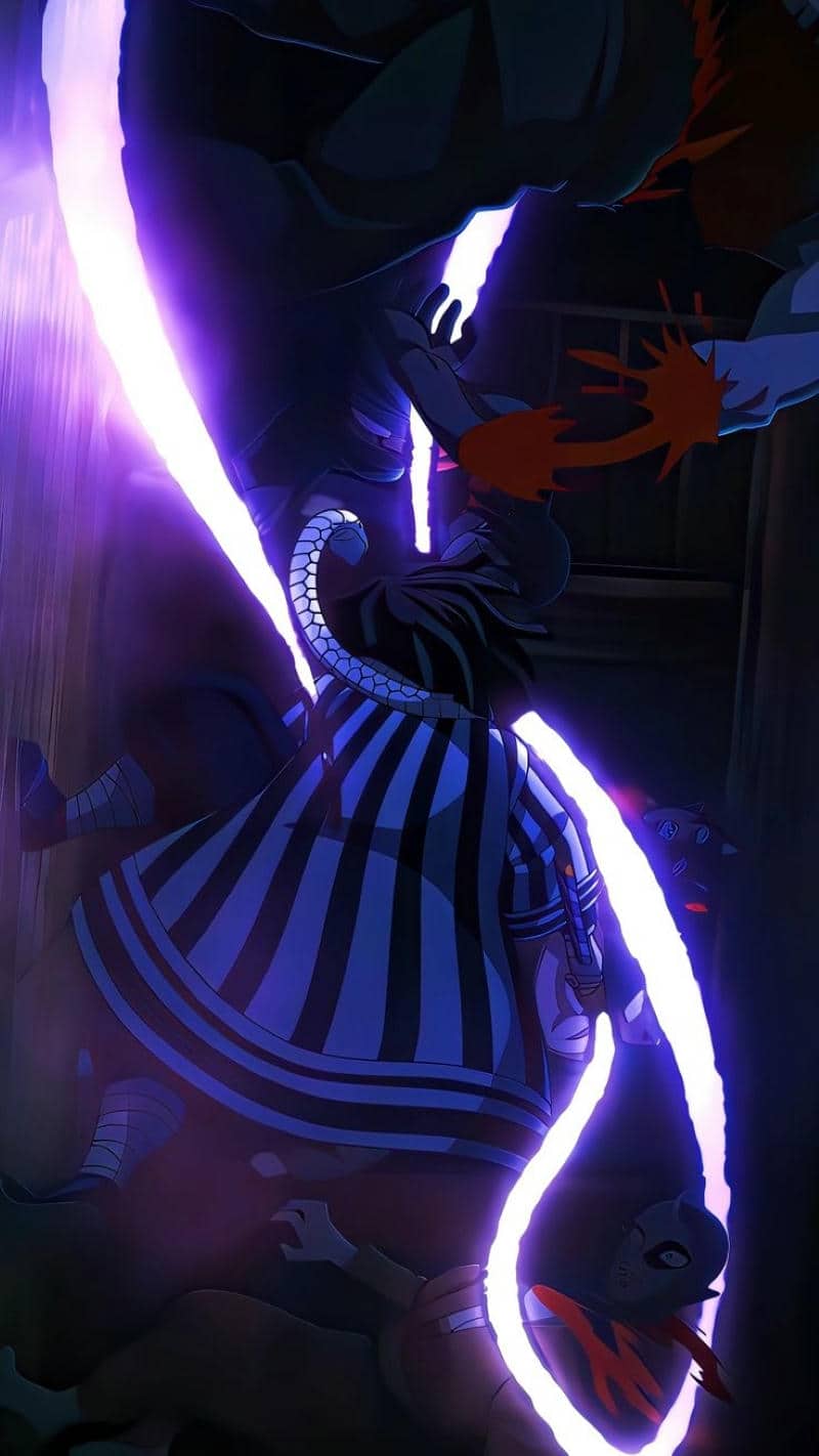 yaiba พื้น หลัง ดาบ พิฆาต อสูร-2