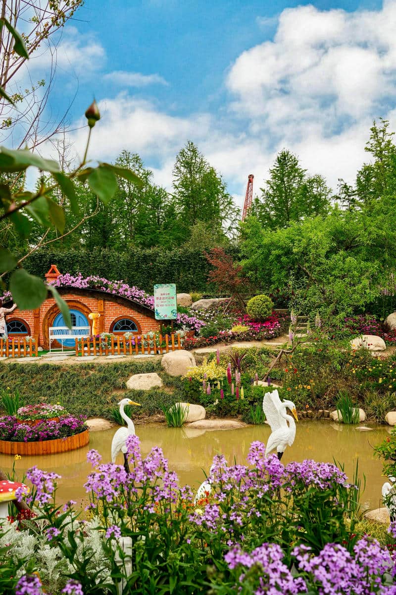 จัดสวนดอกไม้