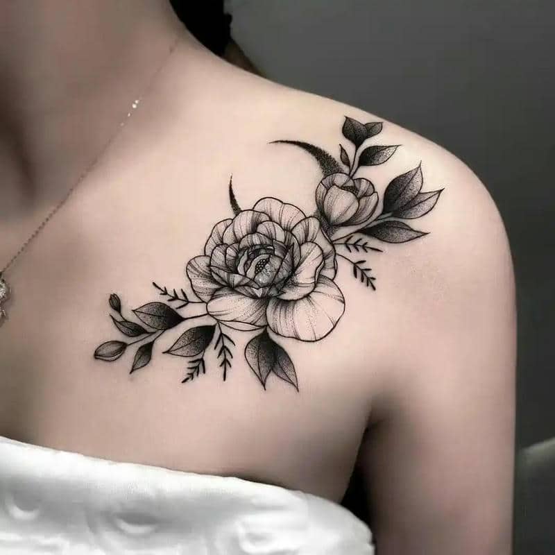 ดอกไม้ tattoo