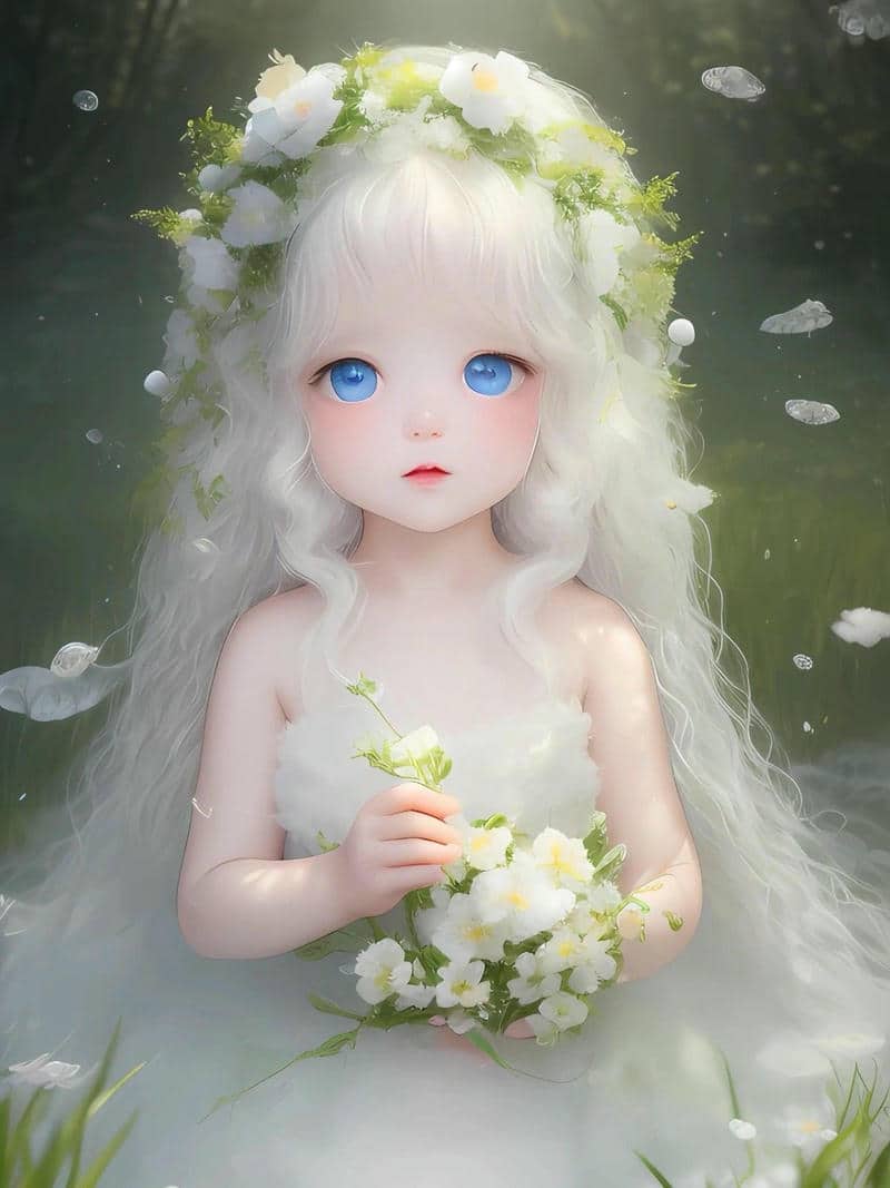 ถ่ายรูปกับตุ๊กตา