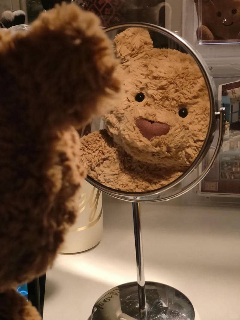 ถ่ายรูปในกระจก