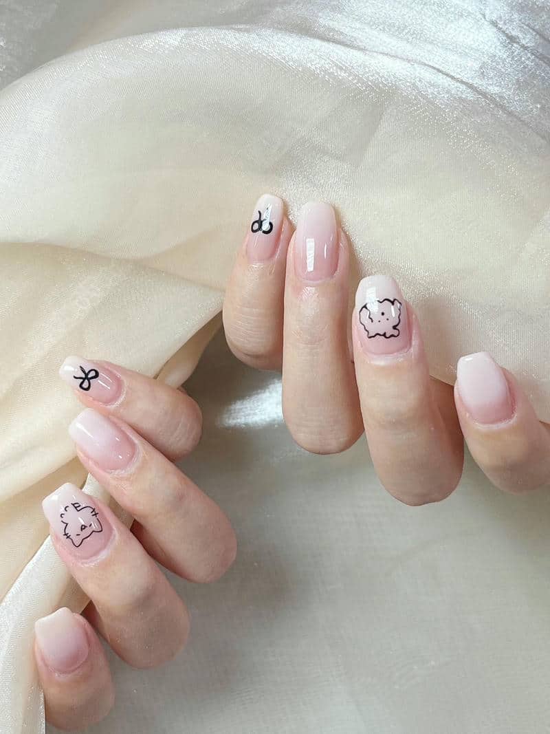 ทำเล็บน่ารักๆ