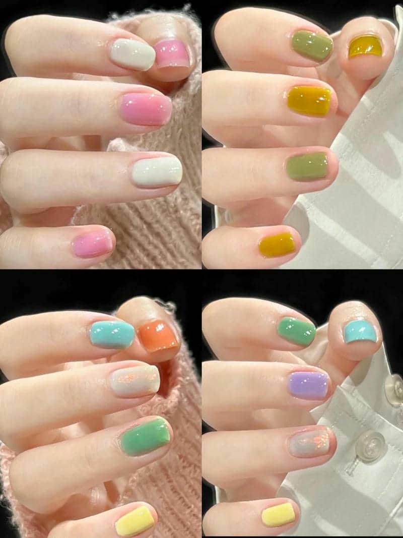 ทํา เล็บ สี รุ้ง-2