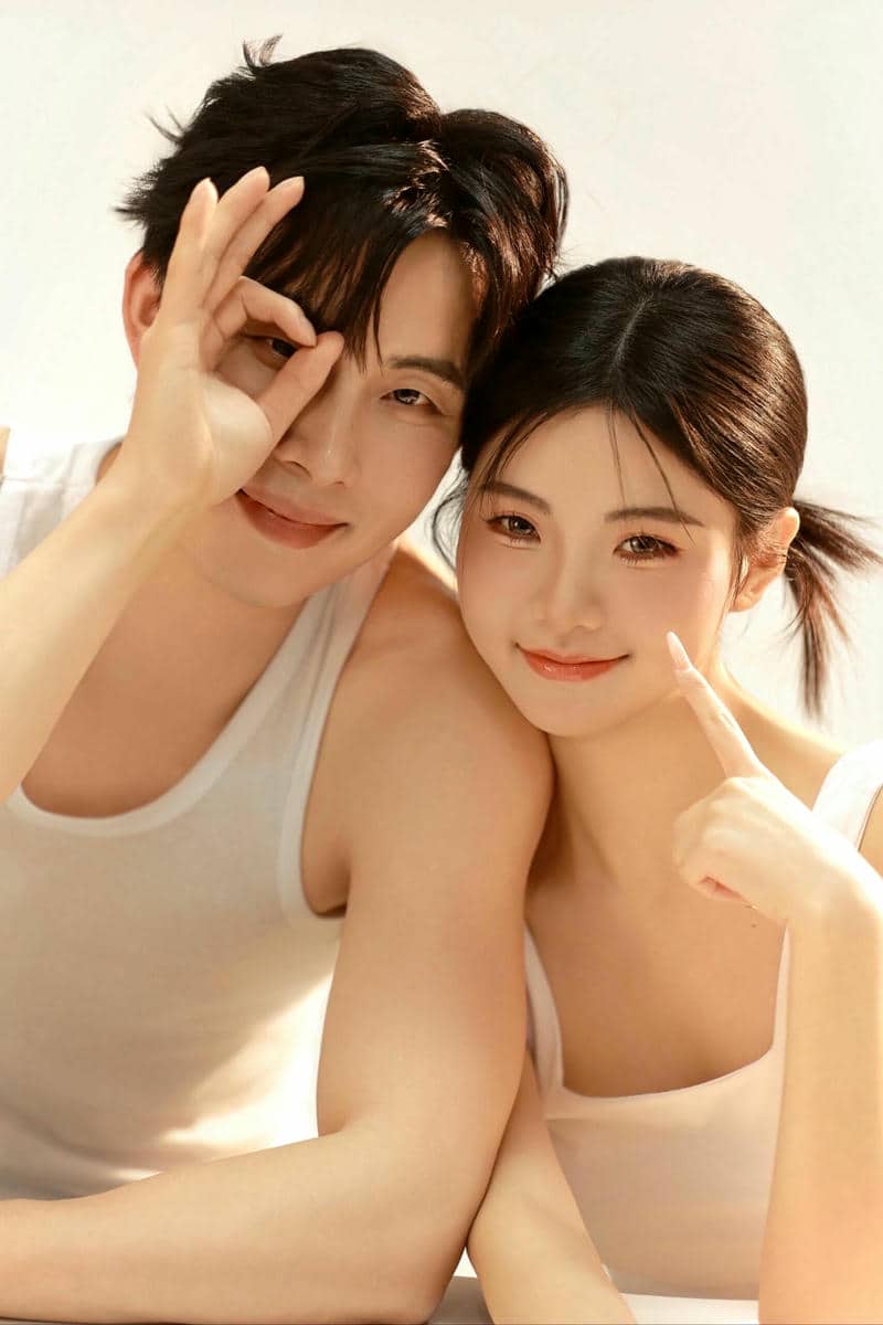 ภาพคู่รักหวานๆ