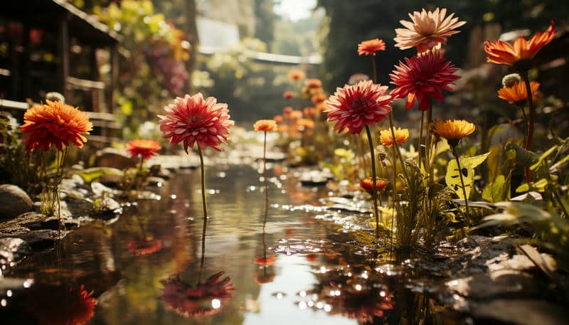 ภาพสวนดอกไม้สวยๆฟรี