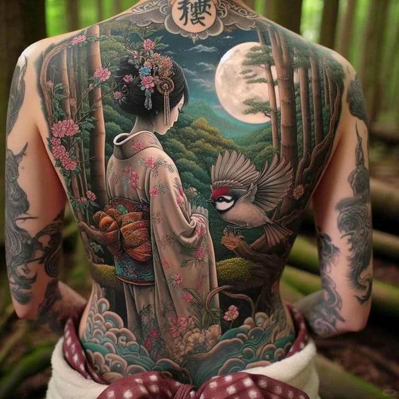 รอย สัก หลัง ลอก