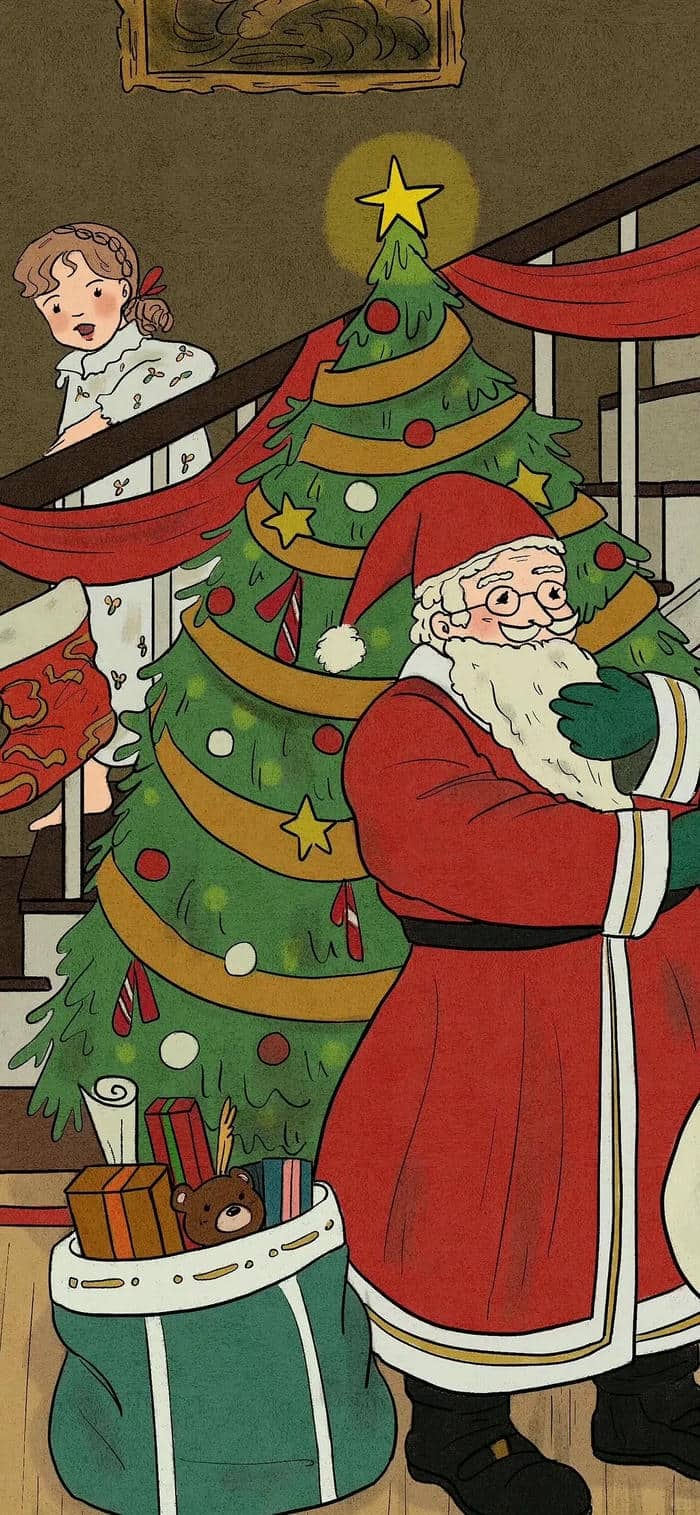 รูปการ์ตูนซานตาคลอส