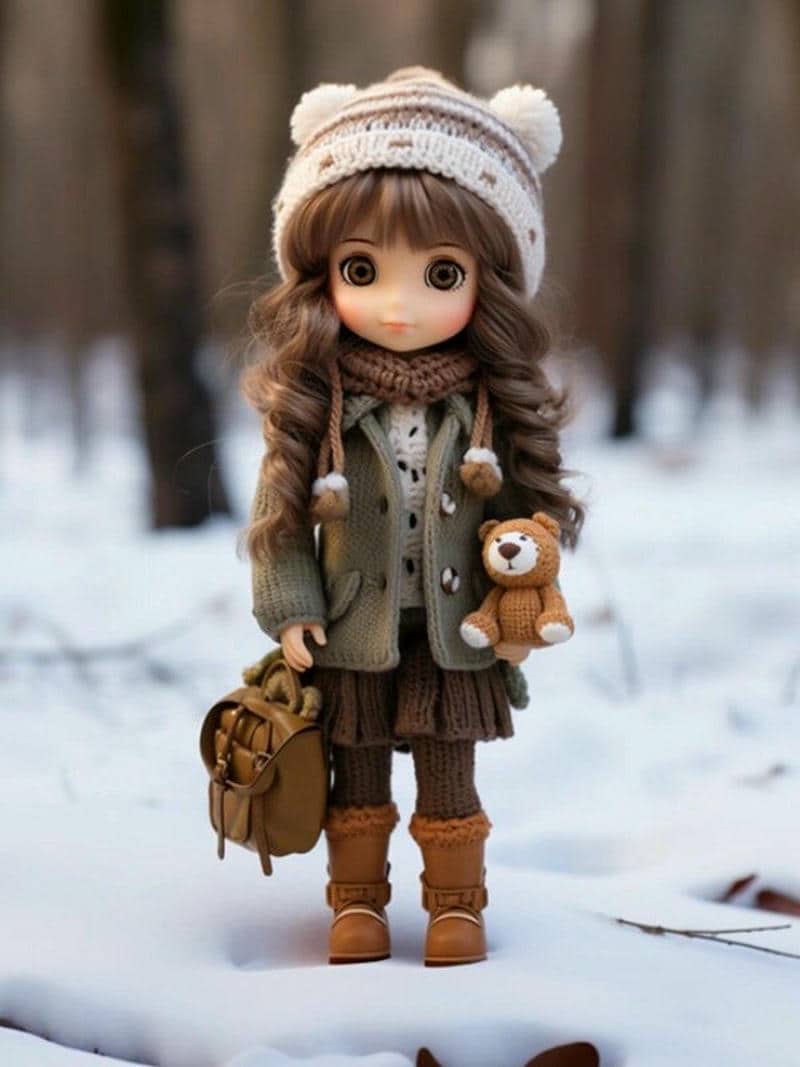 รูปตุ๊กตาผู้หญิงน่ารัก