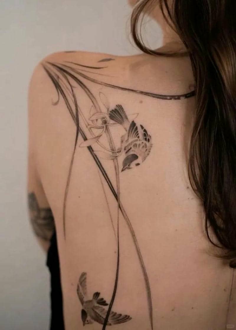 ลายสักที่หลังสวยๆ