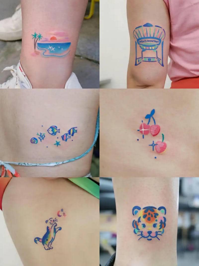 ลายสักน่ารัก