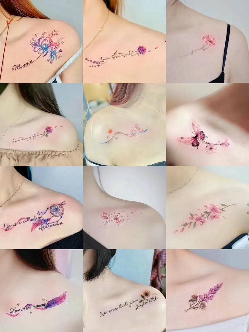 ลายสักผู้หญิงน่ารักๆ