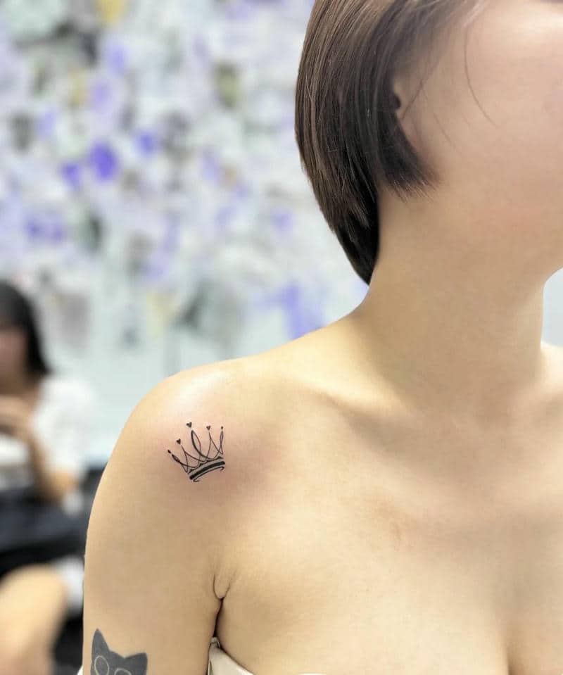 ลายสักมงกุฎ ผู้หญิง-1