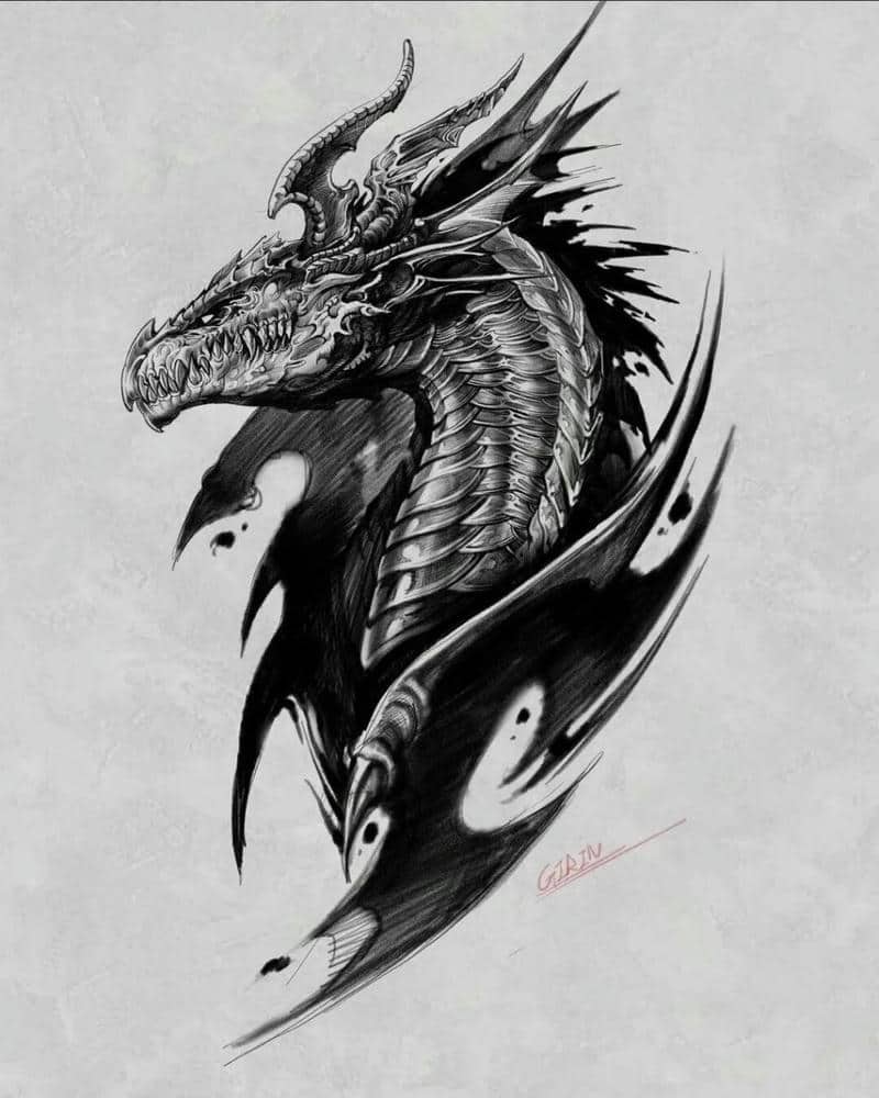 ลายสักมังกรญี่ปุ่น