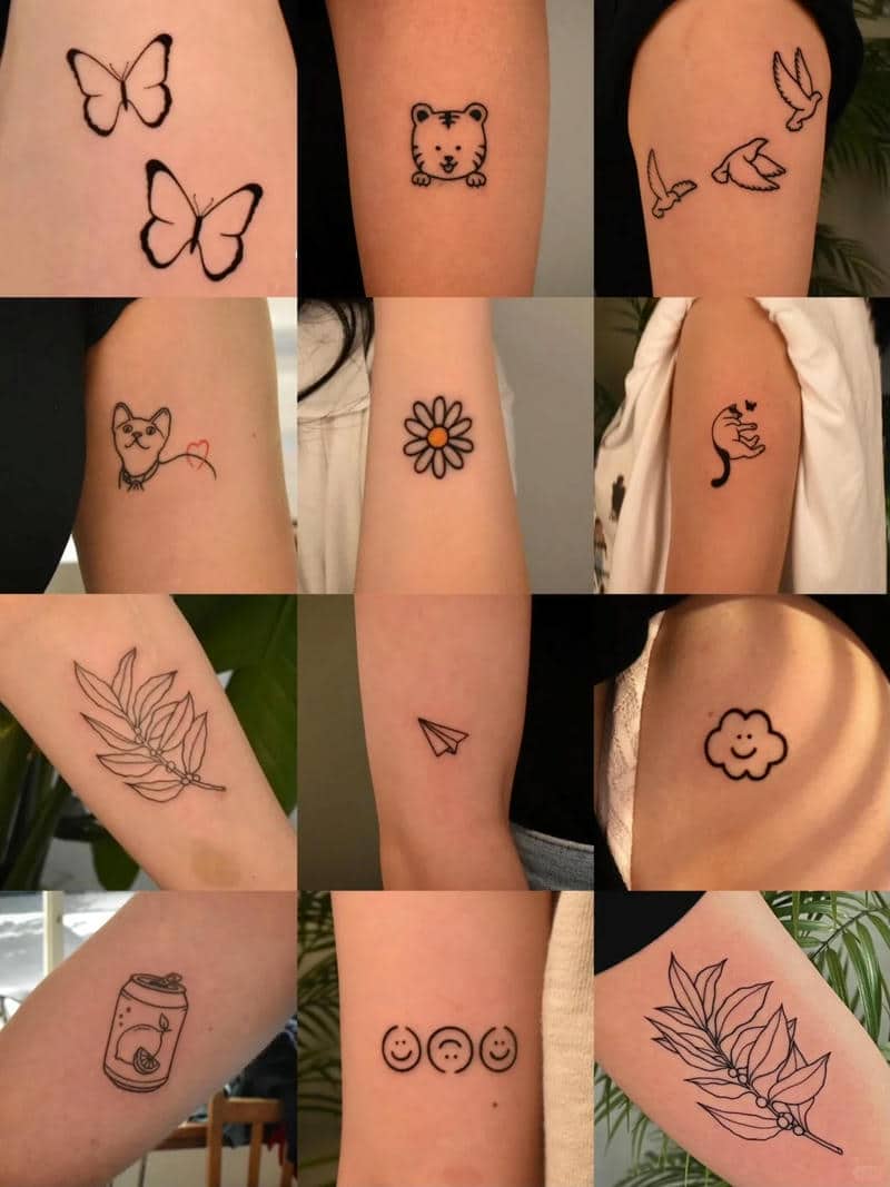 ลายสักยอดฮิตผู้หญิง