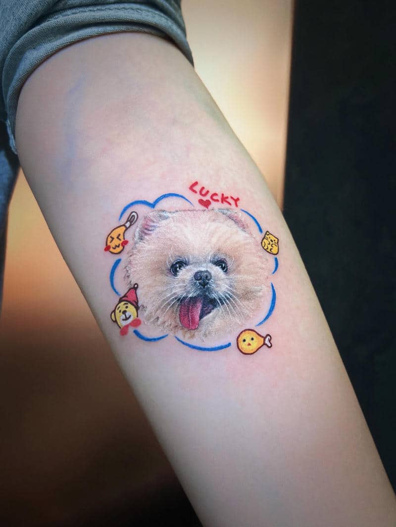 ลายสักเล็กๆน่ารัก