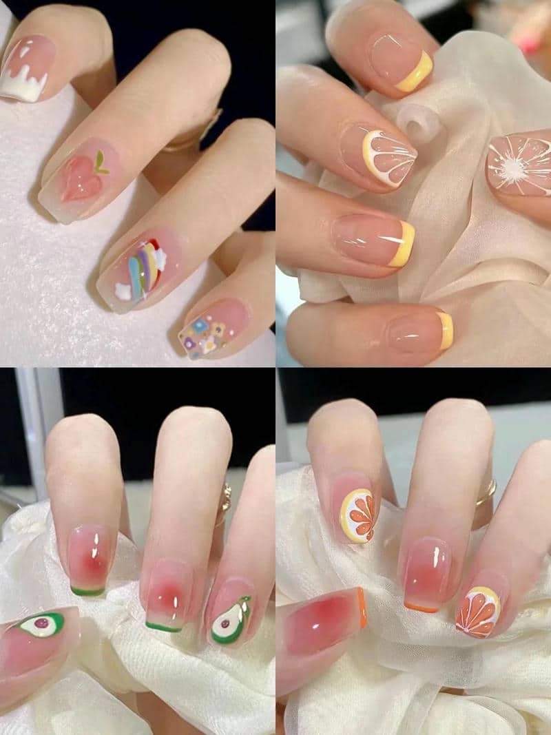 ลายเล็บผลไม้-2