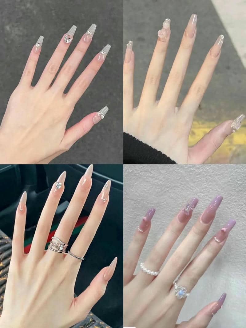 ลายเล็บพาสเทล