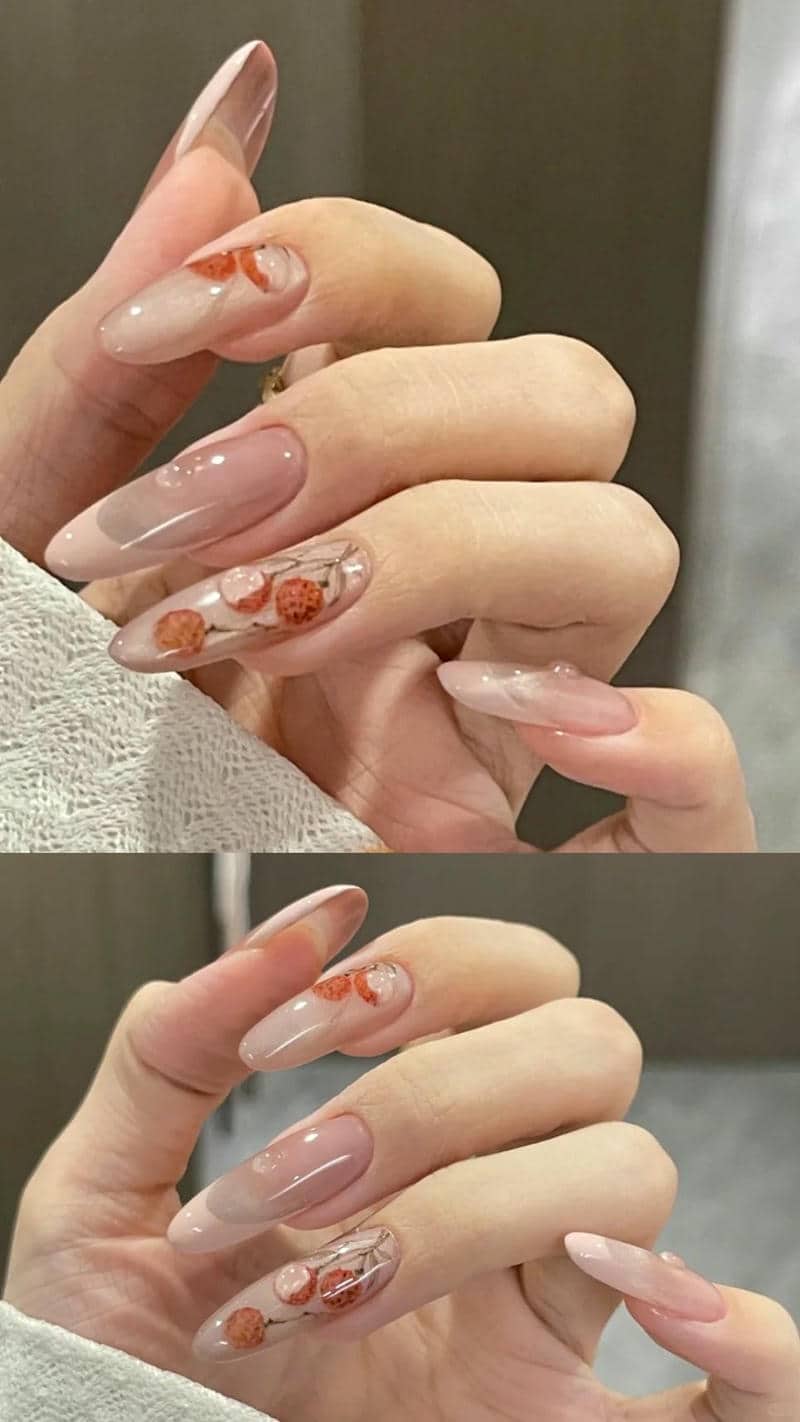 ลายเล็บสตอเบอร์รี่-1