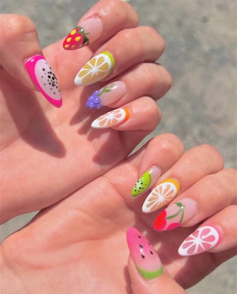 ลายเล็บสตอเบอร์รี่-3