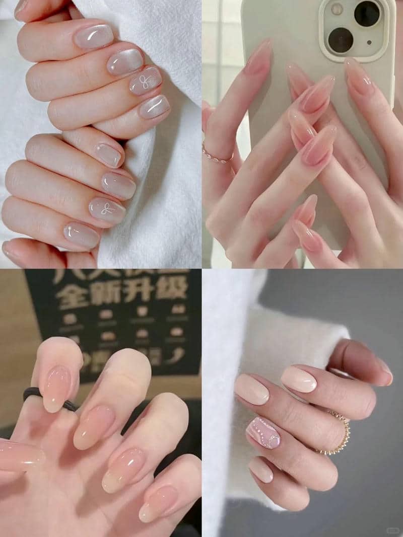 ลายเล็บสั้นน่ารักๆ