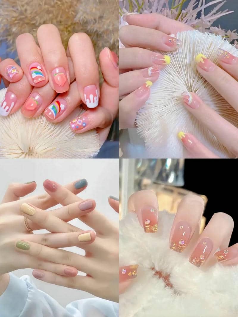 ลายเล็บสายรุ้ง-2