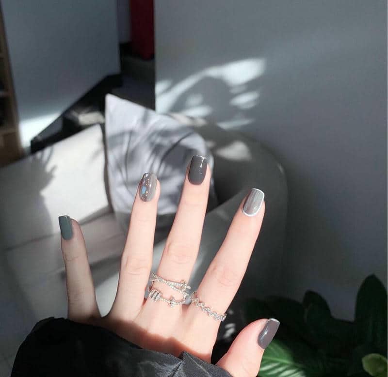 สีเท้าเล็บเจล
