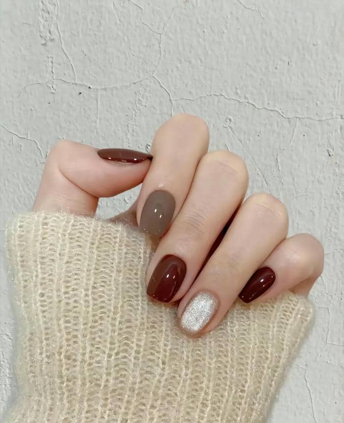 สีเล็บมือ ผิวคล้ํา