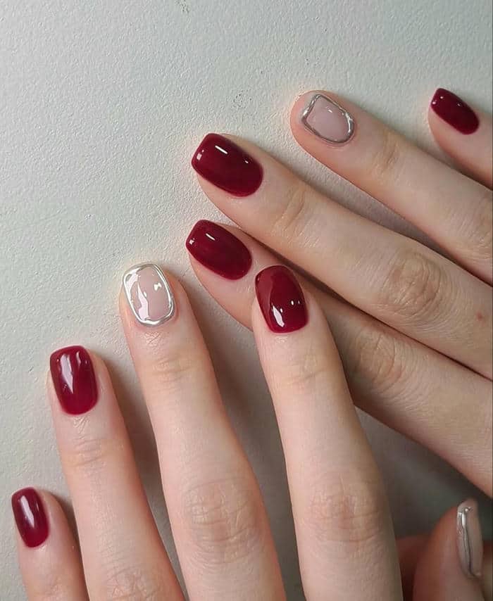 สีเล็บสีแดงสวยๆ