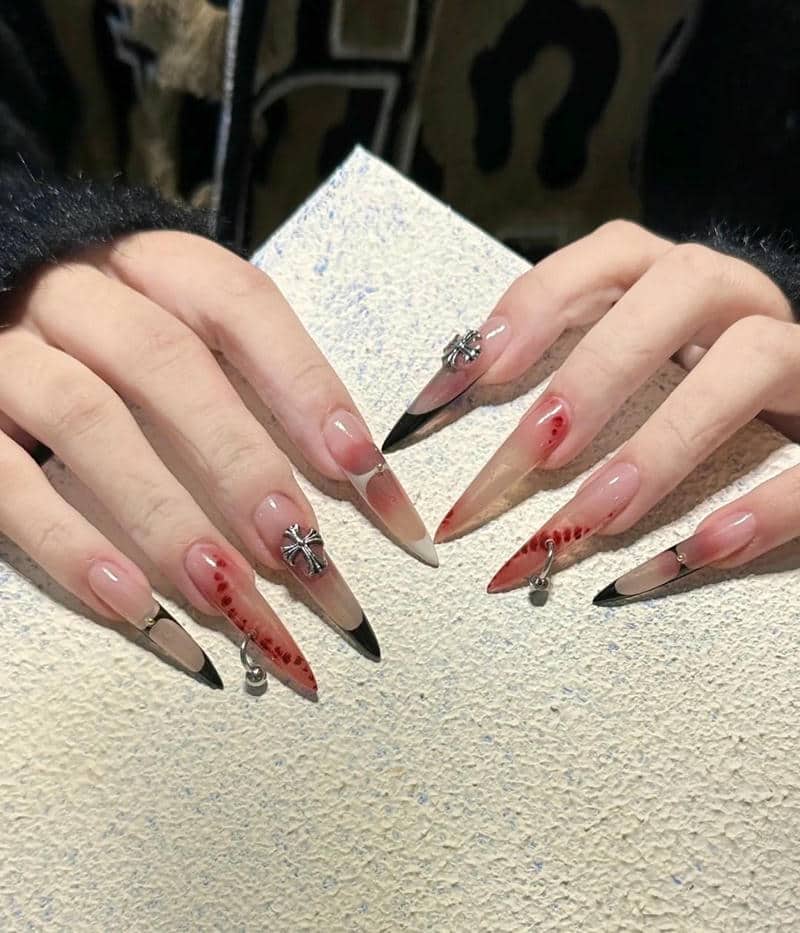 สีเล็บฮาโลวีน