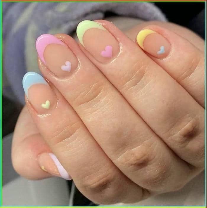 สีเล็บเจล พาสเทล