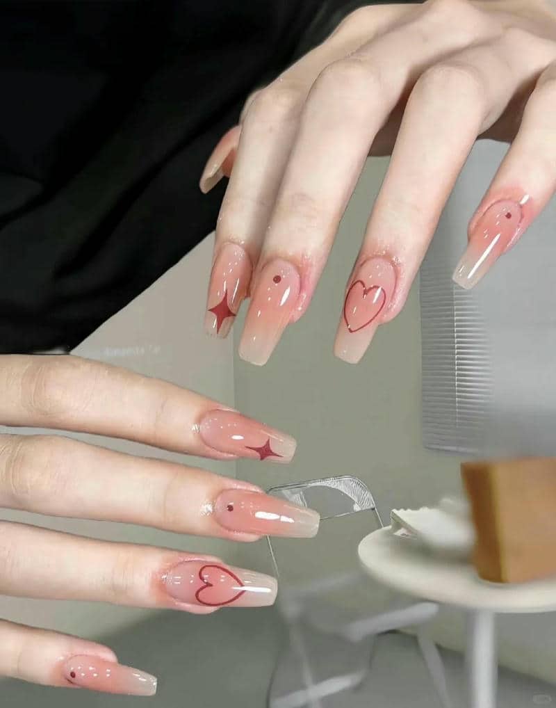 สีเล็บเจลลูกแก้ว
