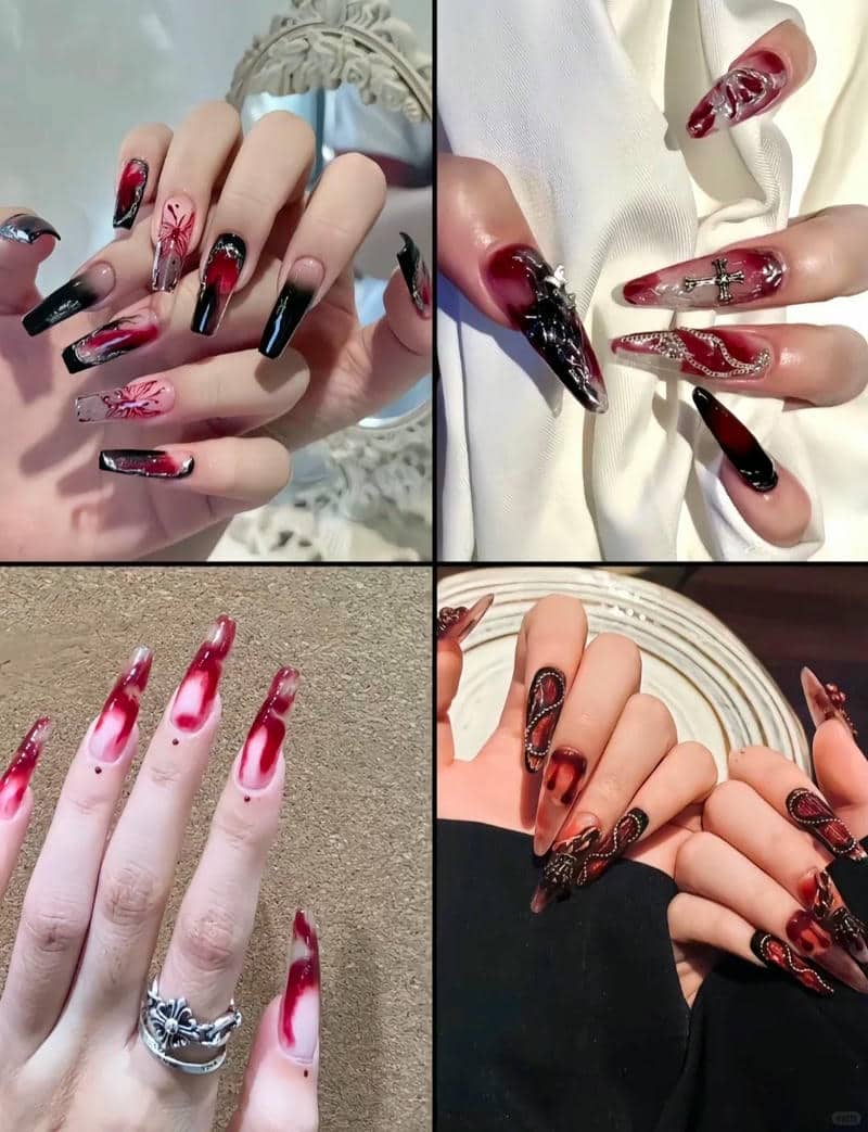 เพ้นท์เล็บฮาโลวีน-1