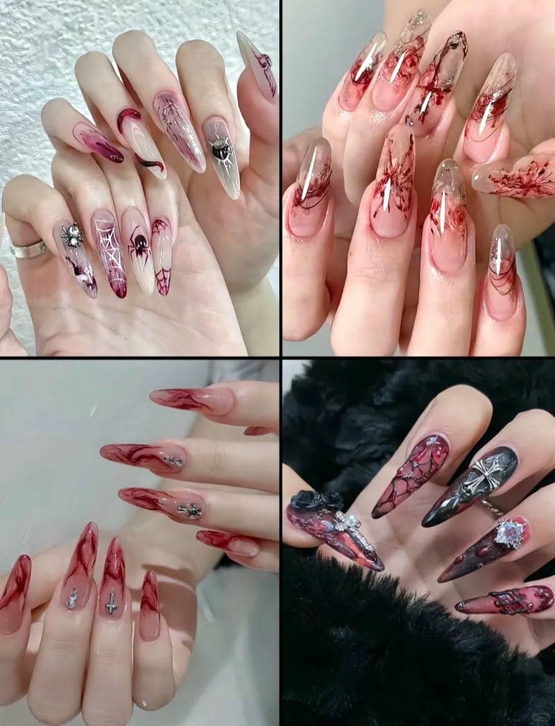 เพ้นท์เล็บฮาโลวีน