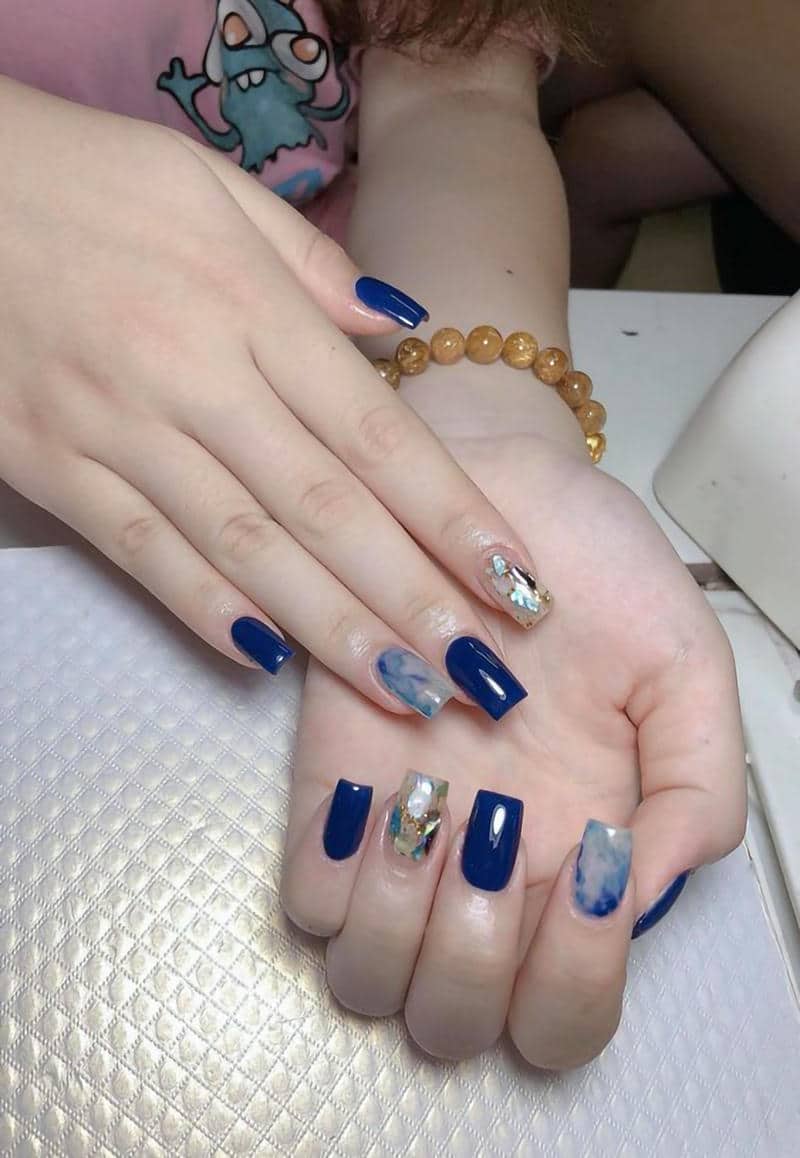 เล็บ เจ ล สีชมพู