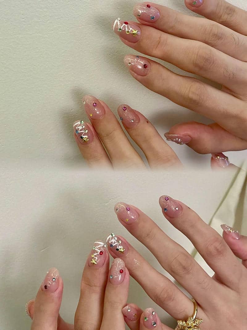 เล็บคริสมาส