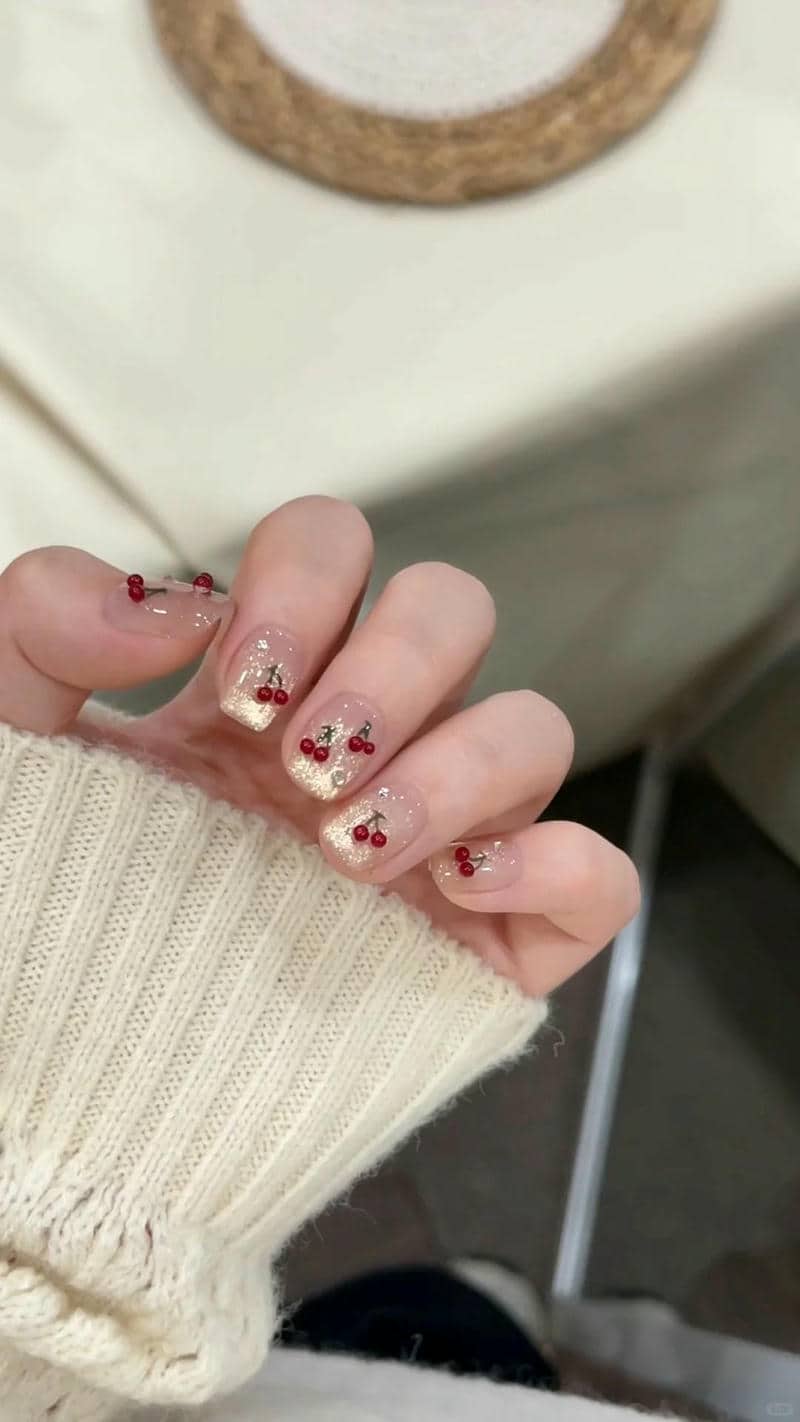 เล็บลายผลไม้-2