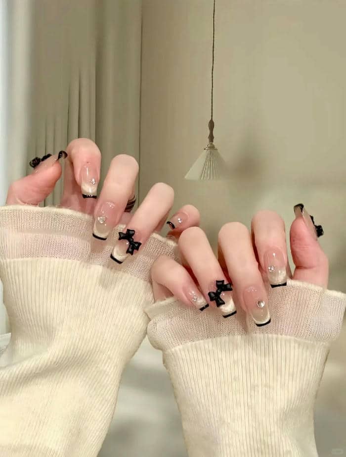 เล็บลายโบว์-2