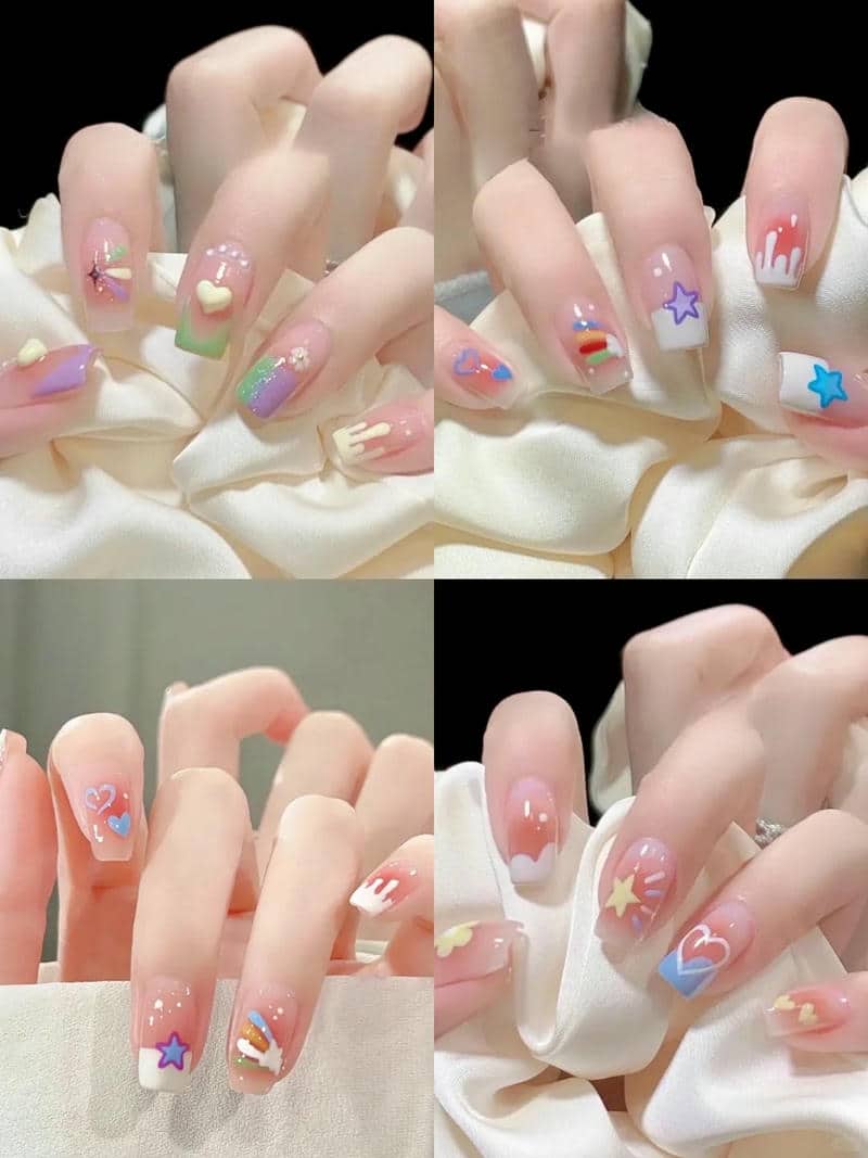 เล็บสีรุ้ง-1