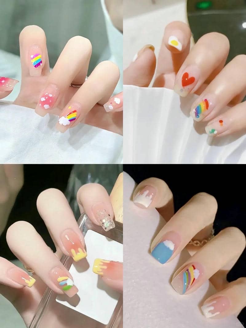เล็บสีรุ้ง-2